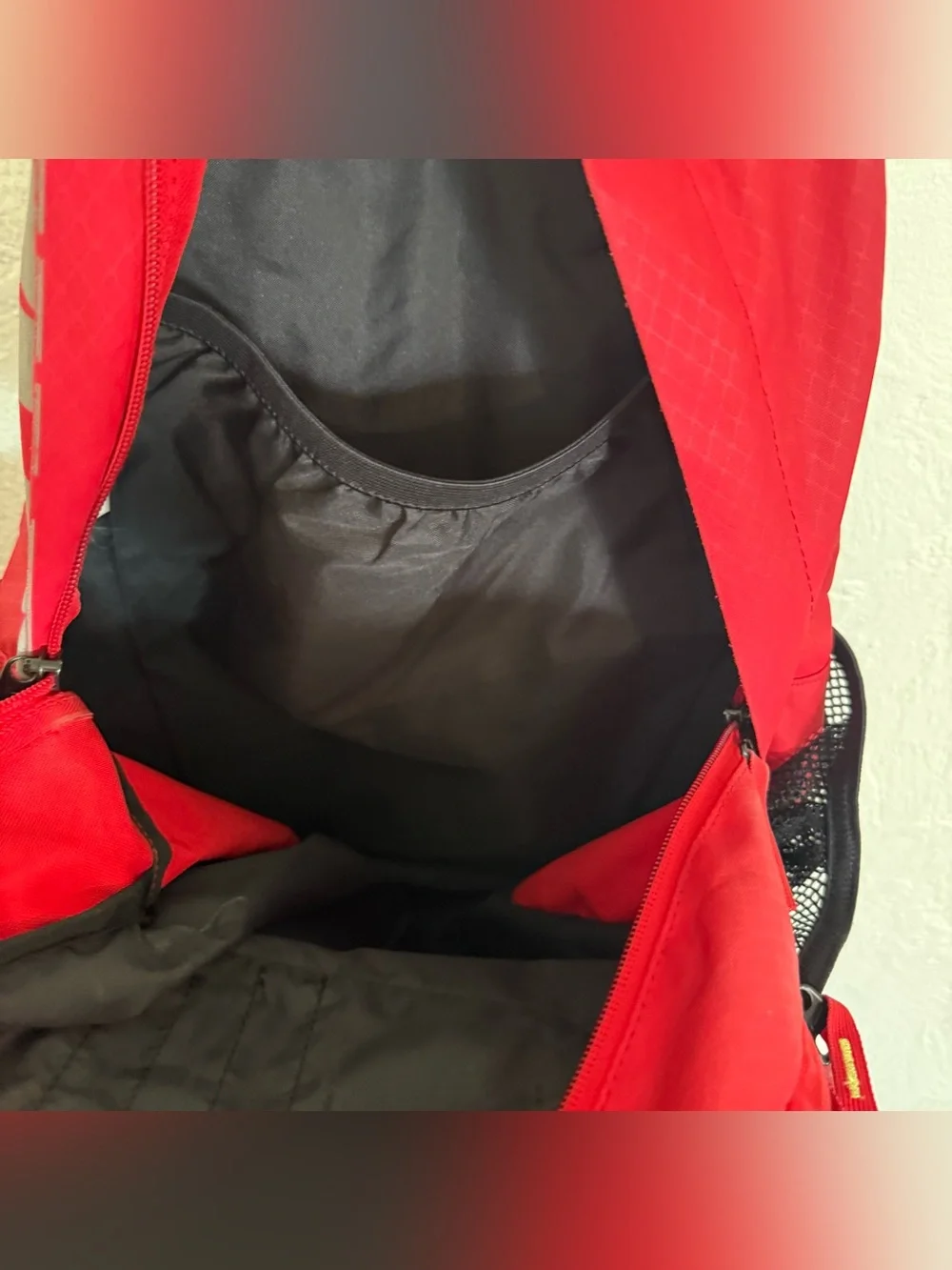Nike Max Air Basketball Backpack Red Volt Black Large Sports Bag